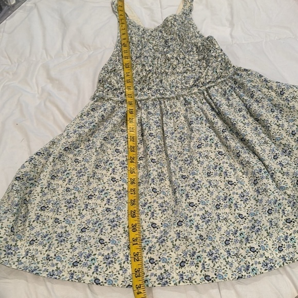 Free people NWT cream color with blue purple flowers 🌺 - Picture 7 of 10